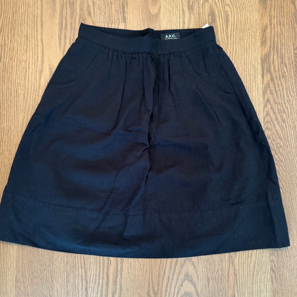 Black APC Skirt